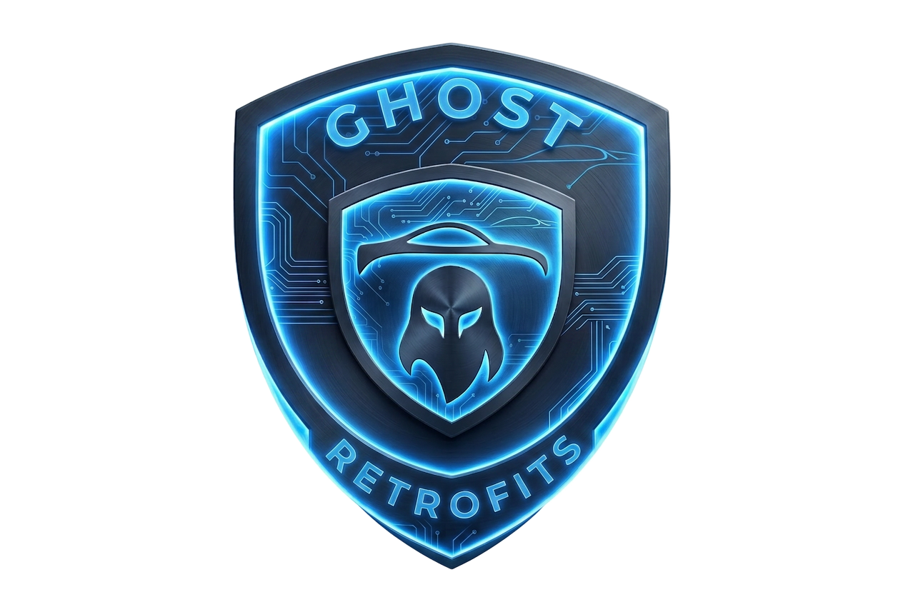 Ghost Retrofits — UK mobile vehicle security and immobiliser installer logo